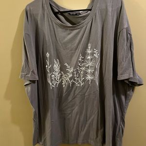 Navy Blue T Shirt| SHEIN